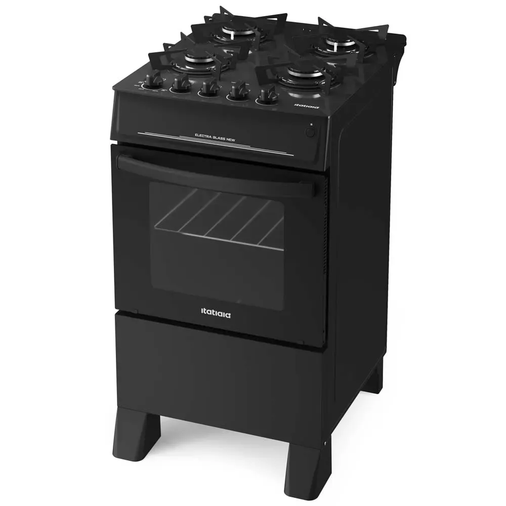 FOGAO 4B ITATIAIA ELECTRA GLASS NEW AUTOMATICO