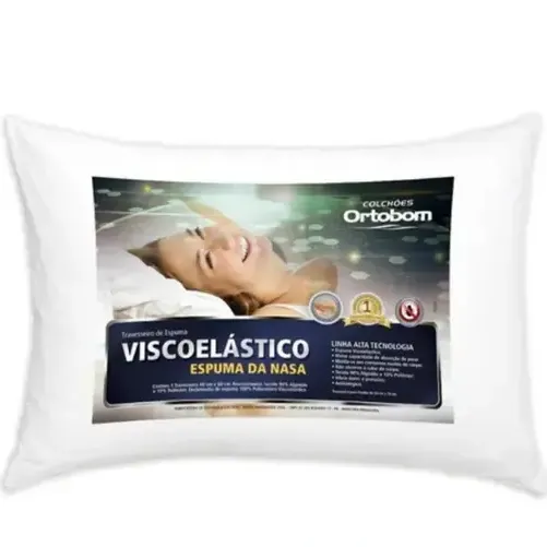 TRAVESSEIRO ESPUMA VISCOELASTICA