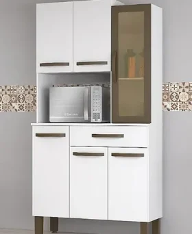 KIT COZINHA EVOLUTI 6 PTS - CAMEL/OFF-W Ref.:35